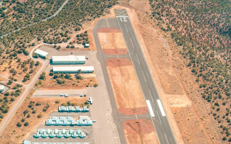 Runway from above 